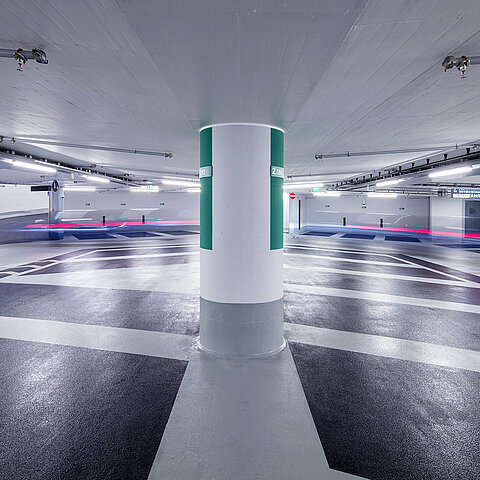 Rampe Hofbräuhaus Parkgarage Rampe