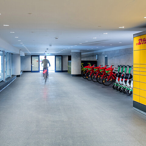 Mobilitätshotspot Angebot Hofbräuhaus Parkgarage Mobilitätshotspot Angebot