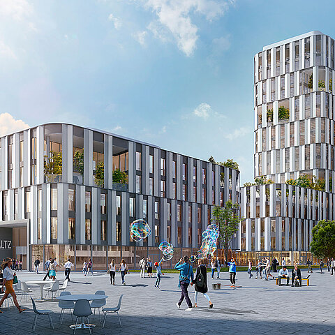 Optineo Aussenansicht Platz Optineo Aussenansicht Platz